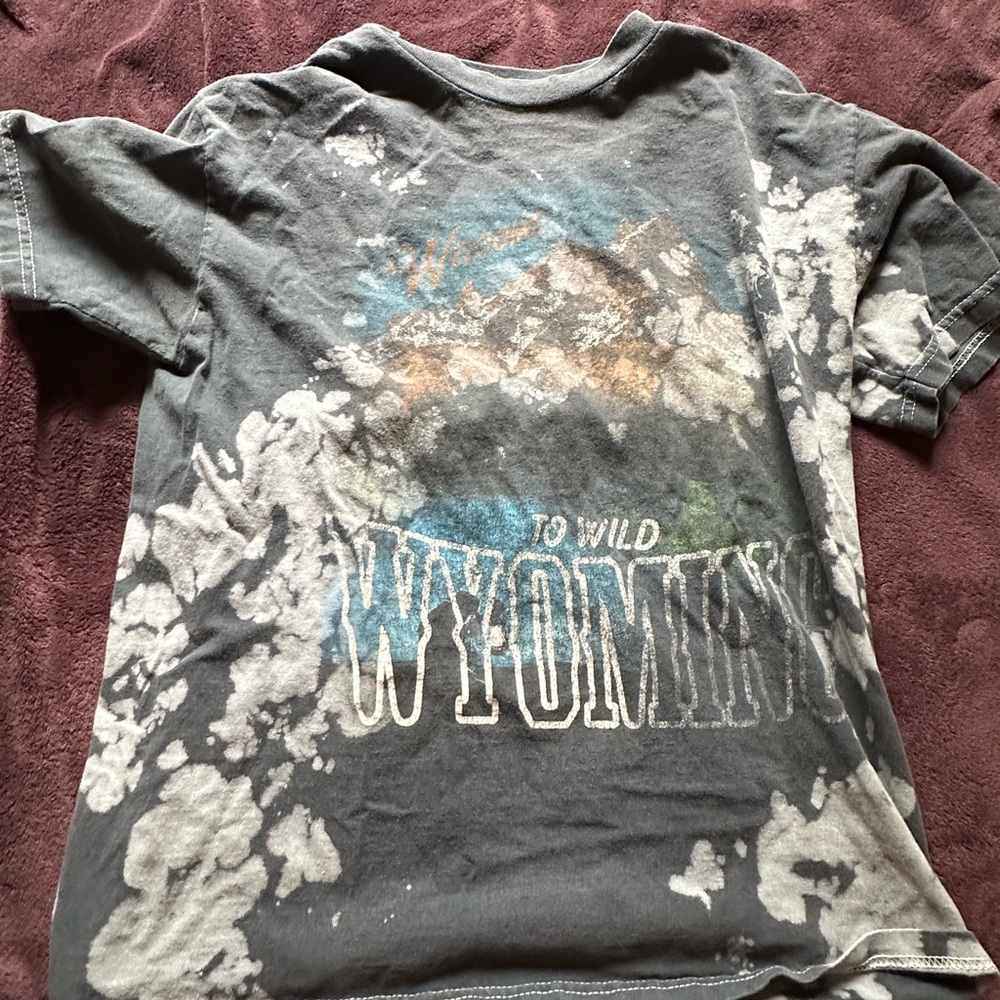 “Wyoming” men’s graphic T-shirt